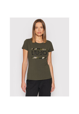 Liu Jo Тишърт TF1219 J5972 Зелен Regular Fit - Pepit.bg