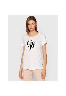 Liu Jo Sport Тишърт TF1249 J5972 Бял Regular Fit - Pepit.bg