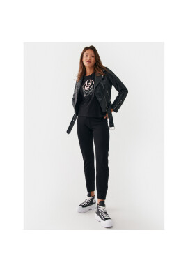 Liu Jo Тишърт TF3282 J0088 Черен Regular Fit - Pepit.bg