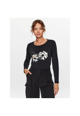 Liu Jo Тишърт TF3285 J0088 Черен Regular Fit - Pepit.bg