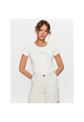 Liu Jo Тишърт TF3295 J0088 Бял Regular Fit - Pepit.bg