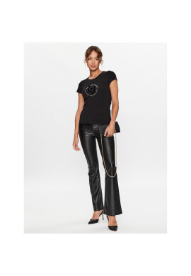 Liu Jo Тишърт TF3295 J0088 Черен Regular Fit - Pepit.bg