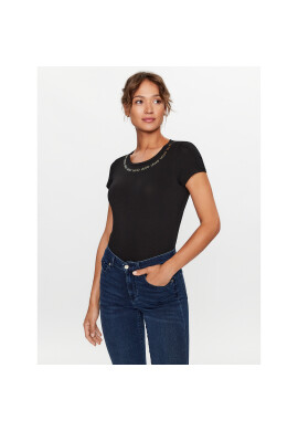 Liu Jo Тишърт TF3295 J0088 Черен Regular Fit - Pepit.bg