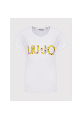 Liu Jo Тишърт VA2073 J5003 Бял Regular Fit - Pepit.bg
