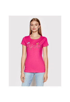 Liu Jo Тишърт VA2074 J5003 Розов Regular Fit - Pepit.bg