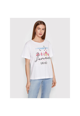 Liu Jo Тишърт VA2168 J5003 Бял Regular Fit - Pepit.bg
