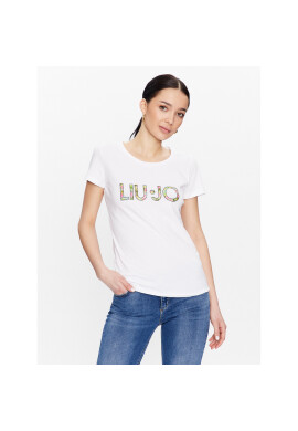 Liu Jo Тишърт VA3025 J5003 Бял Regular Fit - Pepit.bg