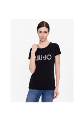 Liu Jo Тишърт VA3025 J5003 Черен Regular Fit - Pepit.bg