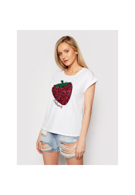 Liu Jo Тишърт WA1175 J5003 Бял Regular Fit - Pepit.bg
