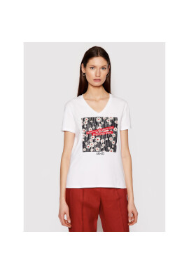 Liu Jo Тишърт WA1329 J5003 Бял Regular Fit - Pepit.bg
