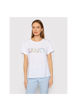 Liu Jo Тишърт WA2518 J6308 Бял Regular Fit - Pepit.bg