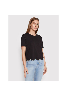 Liu Jo Тишърт WA2531 J5003 Черен Regular Fit - Pepit.bg