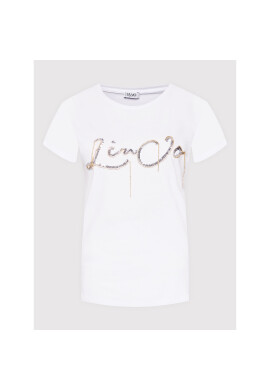 Liu Jo Тишърт WA2541 J6409 Бял Regular Fit - Pepit.bg