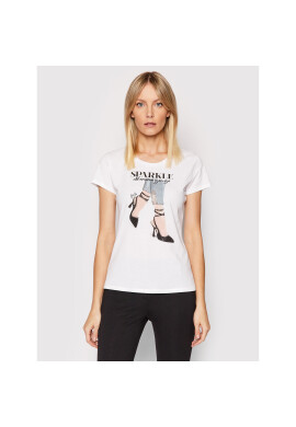 Liu Jo Тишърт WA2564 J6410 Бял Regular Fit - Pepit.bg