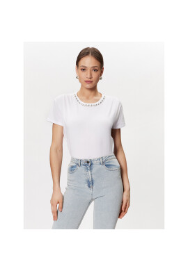 Liu Jo Тишърт WA3142 J6308 Бял Regular Fit - Pepit.bg
