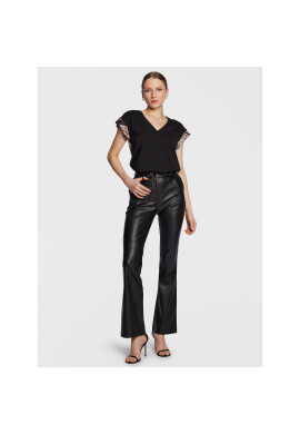 Liu Jo Тишърт WA3156 J7821 Черен Regular Fit - Pepit.bg