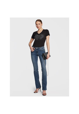 Liu Jo Тишърт WA3278 JS923 Черен Regular Fit - Pepit.bg