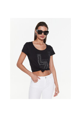 Liu Jo Тишърт WA3281 JS923 Черен Regular Fit - Pepit.bg