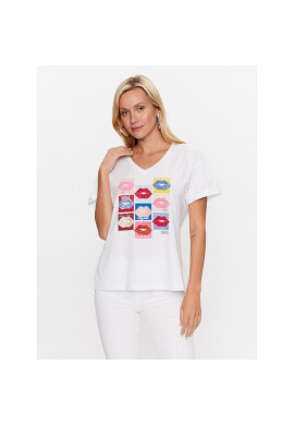 Liu Jo Тишърт WA3287 J5923 Бял Regular Fit - Pepit.bg