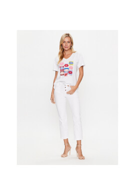 Liu Jo Тишърт WA3287 J5923 Бял Regular Fit - Pepit.bg