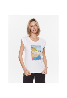 Liu Jo Тишърт WA3291 JS923 Бял Regular Fit - Pepit.bg