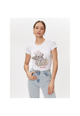 Liu Jo Тишърт WA3303 J5003 Бял Regular Fit - Pepit.bg