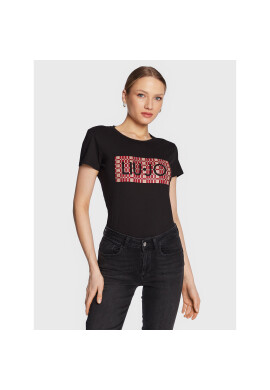 Liu Jo Тишърт WA3467 JS923 Черен Regular Fit - Pepit.bg