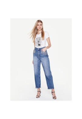 Liu Jo Тишърт WA3535 J5923 Бял Regular Fit - Pepit.bg