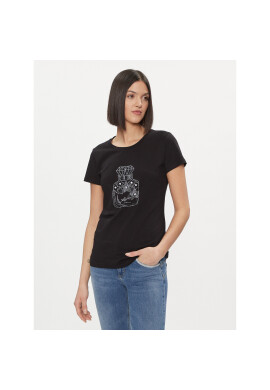 Liu Jo Тишърт WA4034 JS923 Черен Regular Fit - Pepit.bg