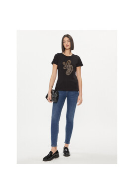 Liu Jo Тишърт WA4051 JS923 Черен Regular Fit - Pepit.bg