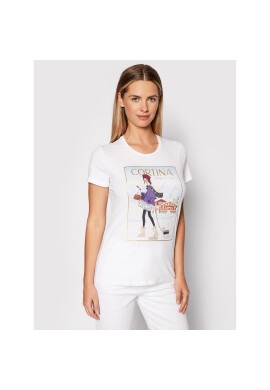 Liu Jo Тишърт WF1347 J5003 Бял Regular Fit - Pepit.bg