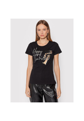 Liu Jo Тишърт WF1380 J9944 Черен Regular Fit - Pepit.bg