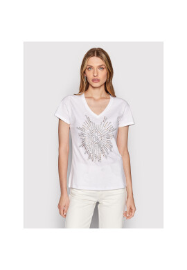 Liu Jo Тишърт WF2284 J5923 Бял Regular Fit - Pepit.bg