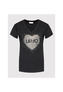 Liu Jo Тишърт WF2284 J5923 Черен Regular Fit - Pepit.bg