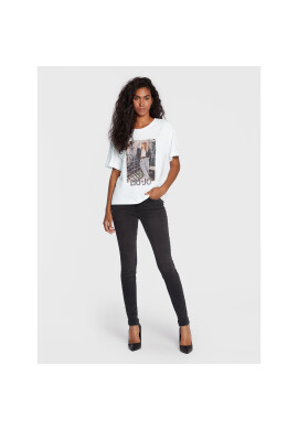 Liu Jo Тишърт WF2291 J5923 Бял Regular Fit - Pepit.bg