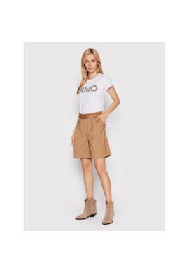 Liu Jo Тишърт WF2303 J6308 Бял Regular Fit - Pepit.bg