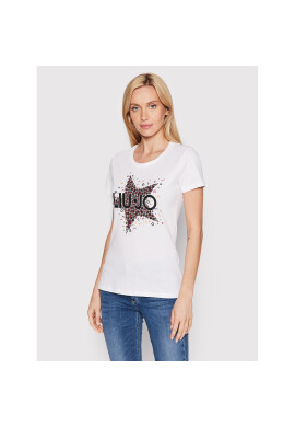 Liu Jo Тишърт WF2375 JS923 Бял Regular Fit - Pepit.bg