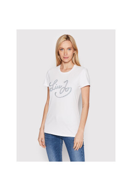 Liu Jo Тишърт WF2486 J5003 Бял Regular Fit - Pepit.bg