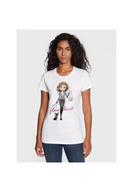 Liu Jo Тишърт WF2534 JS923 Бял Slim Fit - Pepit.bg