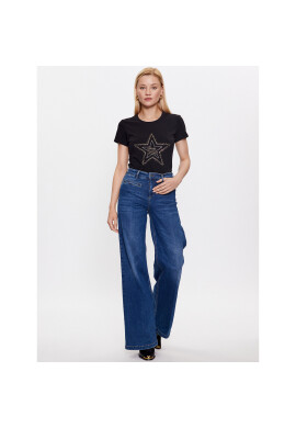Liu Jo Тишърт WF3076 JS923 Черен Regular Fit - Pepit.bg