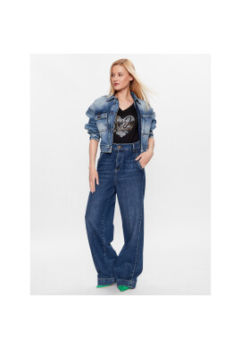 Liu Jo Тишърт WF3080 JS923 Черен Regular Fit - Pepit.bg