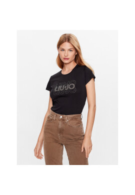 Liu Jo Тишърт WF3085 J6308 Черен Regular Fit - Pepit.bg