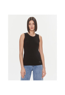 Liu Jo топ 5F3117 J5360 Черен Regular Fit - Pepit.bg