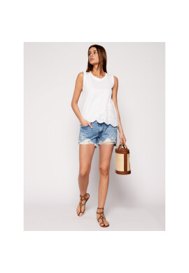 Liu Jo Топ FA0148 J5960 Бял Regular Fit - Pepit.bg