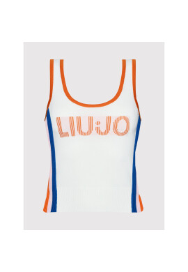 Liu Jo Sport топ TA2103 MA16M Бял Regular Fit - Pepit.bg