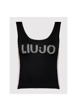Liu Jo топ TA2103 MA16M Черен Slim Fit - Pepit.bg