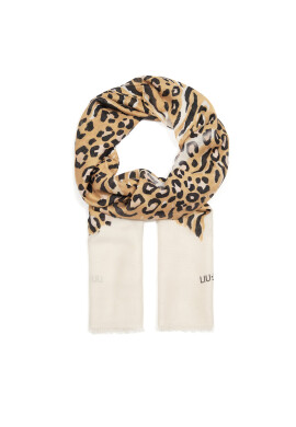 Liu Jo Зимен шал Stola Shaded Animali 2A4035 T0300 Бежов - Pepit.bg