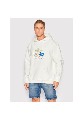Local Heroes Суитшърт Welcome Pack AW22S0040 Бял Oversize - Pepit.bg