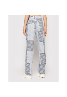 Local Heroes Текстилни панталони COCA-COLA Patchwork LHCCP005 Сив Regular Fit - Pepit.bg
