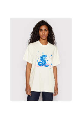 Local Heroes Тишърт Snake SS22T0026 Бял Oversize - Pepit.bg